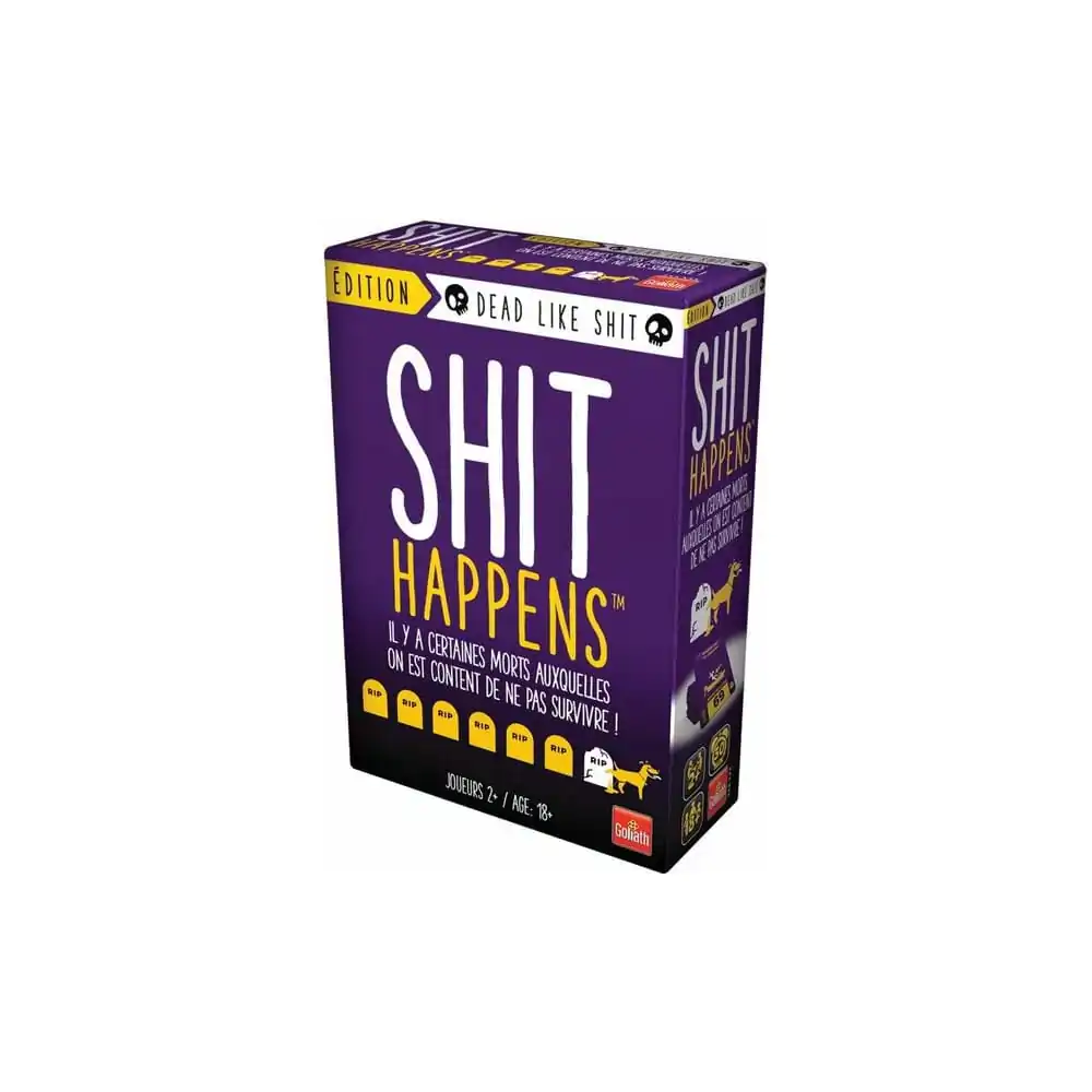 Card Game Shit Happens Shitty Ways to die - njemački špil karata fotografija proizvoda