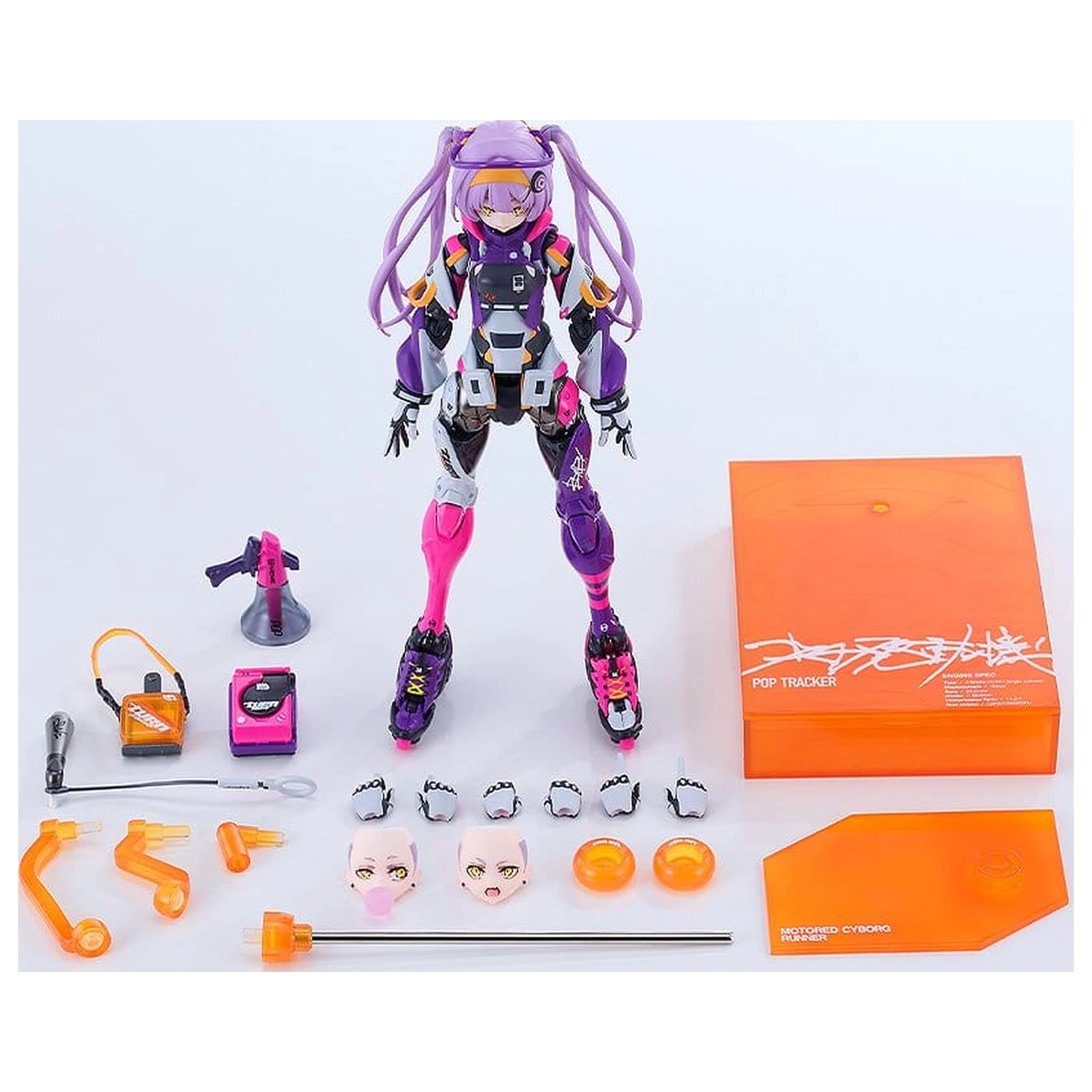 Shojo-Hatsudoki Motored Cyborg Runner Akcijska figura SSX-155c Pop Tracker 18 cm fotografija proizvoda