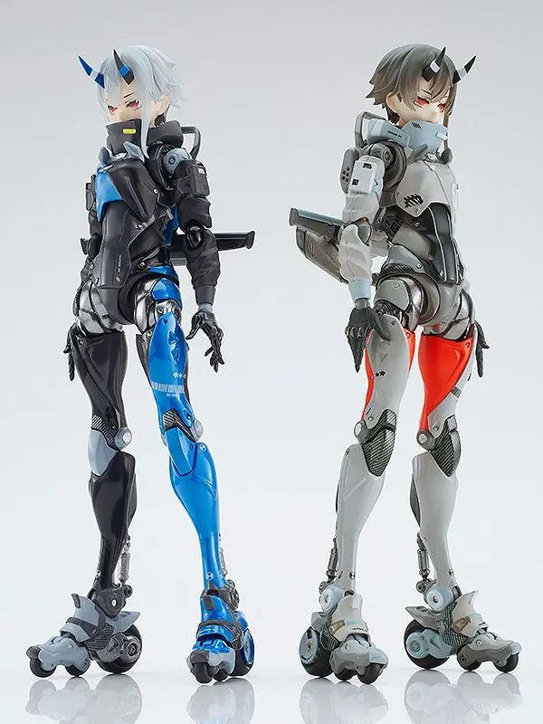 Shojo-Hatsudoki Lijevani metal / PVC akcijska figura Motored Cyborg Runner SSX_155 Techno Azur 17 cm fotografija proizvoda