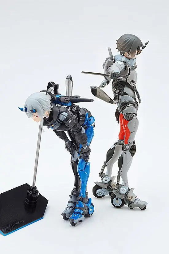 Shojo-Hatsudoki Lijevani metal / PVC akcijska figura Motored Cyborg Runner SSX_155 Techno Azur 17 cm fotografija proizvoda