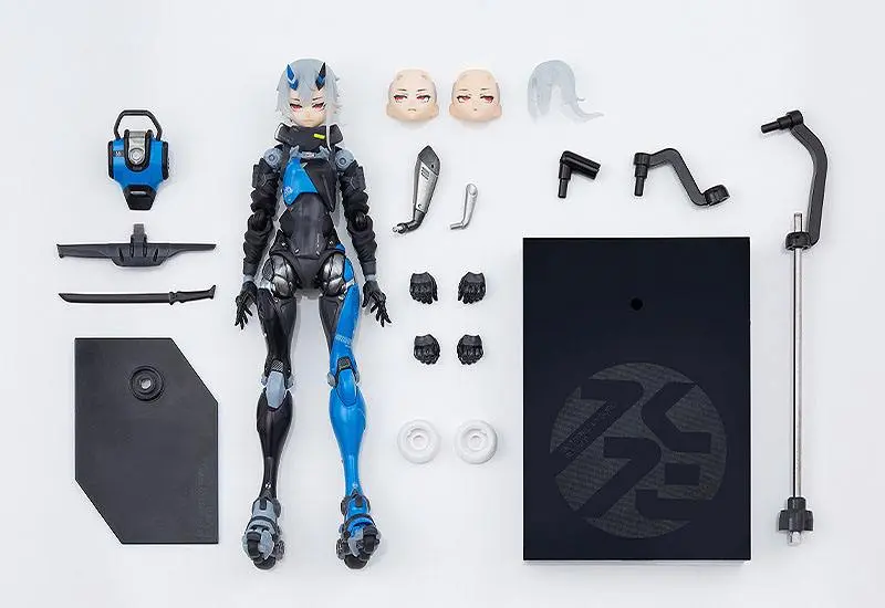 Shojo-Hatsudoki Lijevani metal / PVC akcijska figura Motored Cyborg Runner SSX_155 Techno Azur 17 cm fotografija proizvoda