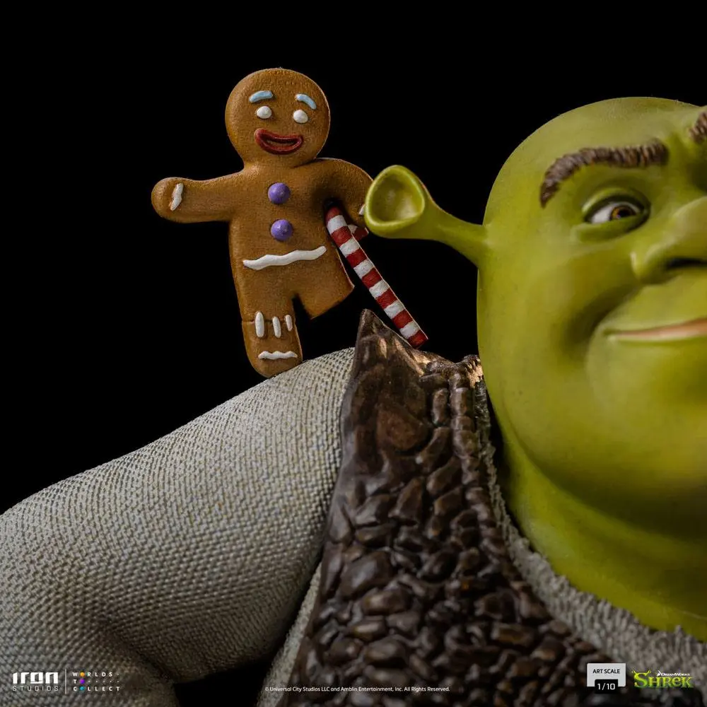 Shrek Deluxe Art Scale Kip 1/10 Shrek, Donkey and The Gingerbread Man 26 cm fotografija proizvoda