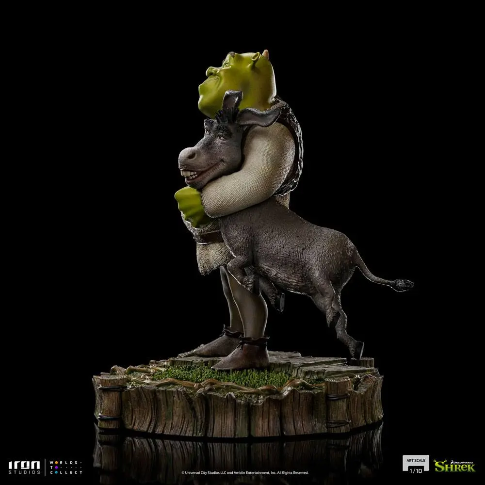 Shrek Deluxe Art Scale Kip 1/10 Shrek, Donkey and The Gingerbread Man 26 cm fotografija proizvoda