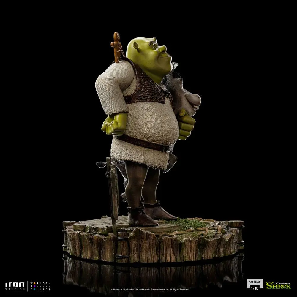 Shrek Deluxe Art Scale Kip 1/10 Shrek, Donkey and The Gingerbread Man 26 cm fotografija proizvoda