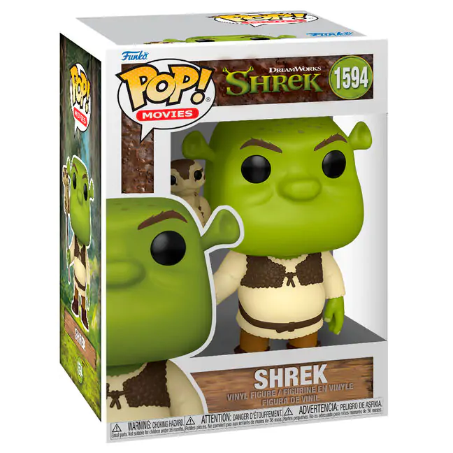 Shrek Funko POP! Movies Vinyl Figure 30th Anniversary Shrek w/Snake 9 cm Figura fotografija proizvoda