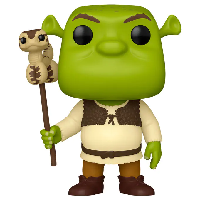 Shrek Funko POP! Movies Vinyl Figure 30th Anniversary Shrek w/Snake 9 cm Figura fotografija proizvoda