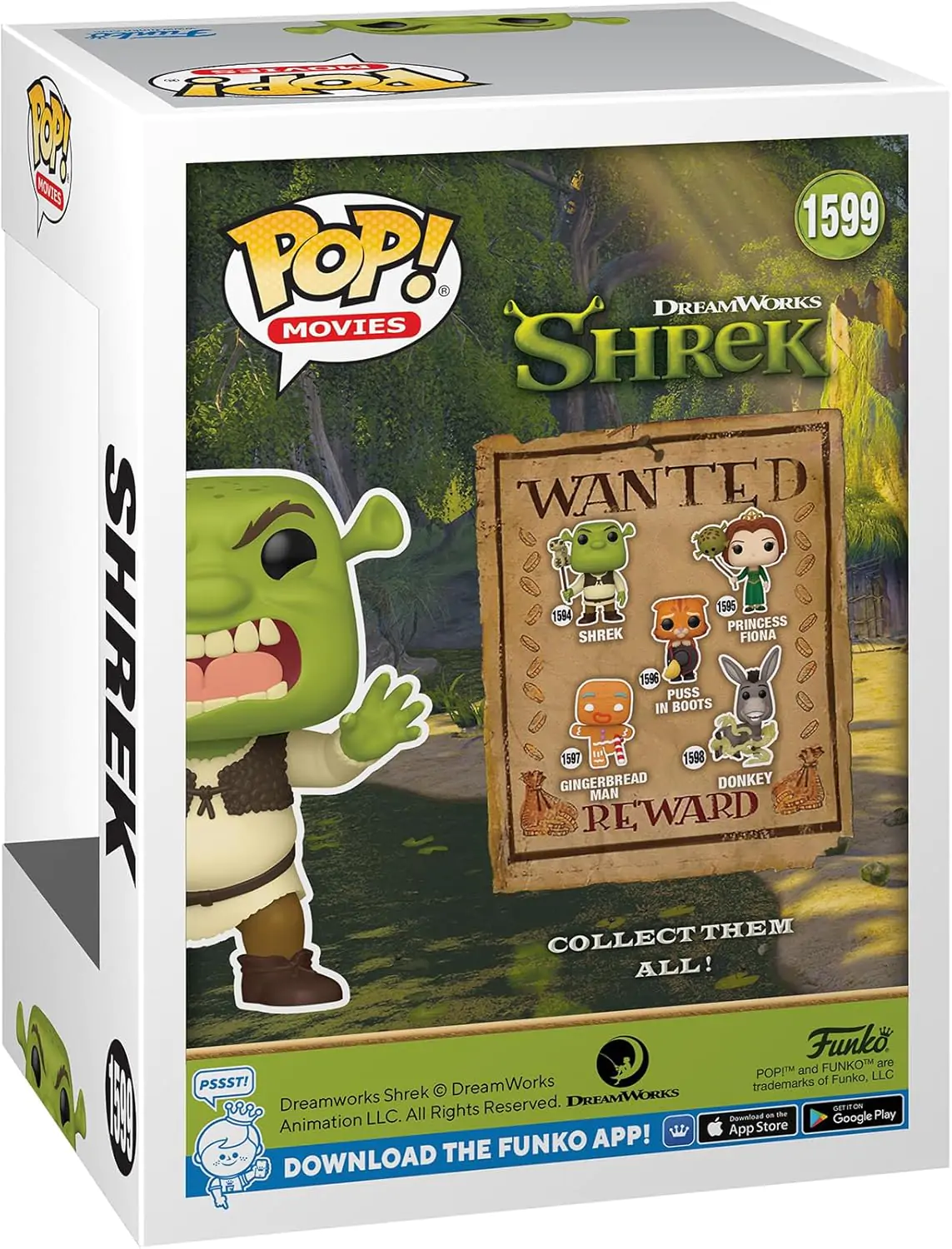 Shrek Funko POP! Movies Vinyl Figure Scary Shrek 9 cm Vinilna Figura fotografija proizvoda