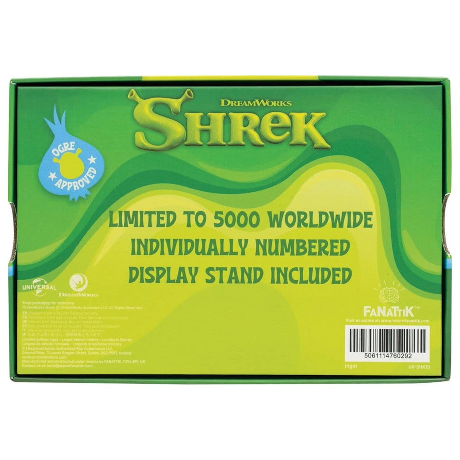 Shrek Replica Metalna filmska traka Ograničeno izdanje 12 cm fotografija proizvoda