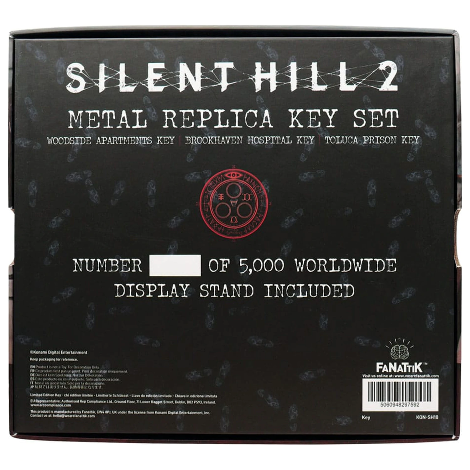 Silent Hill 2 Replicas set od 3 ključa fotografija proizvoda