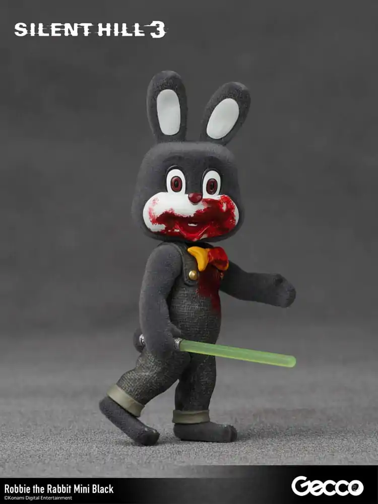 Silent Hill 3 Mini akcijska figura Robbie the Rabbit Mini Black Version 10 cm fotografija proizvoda