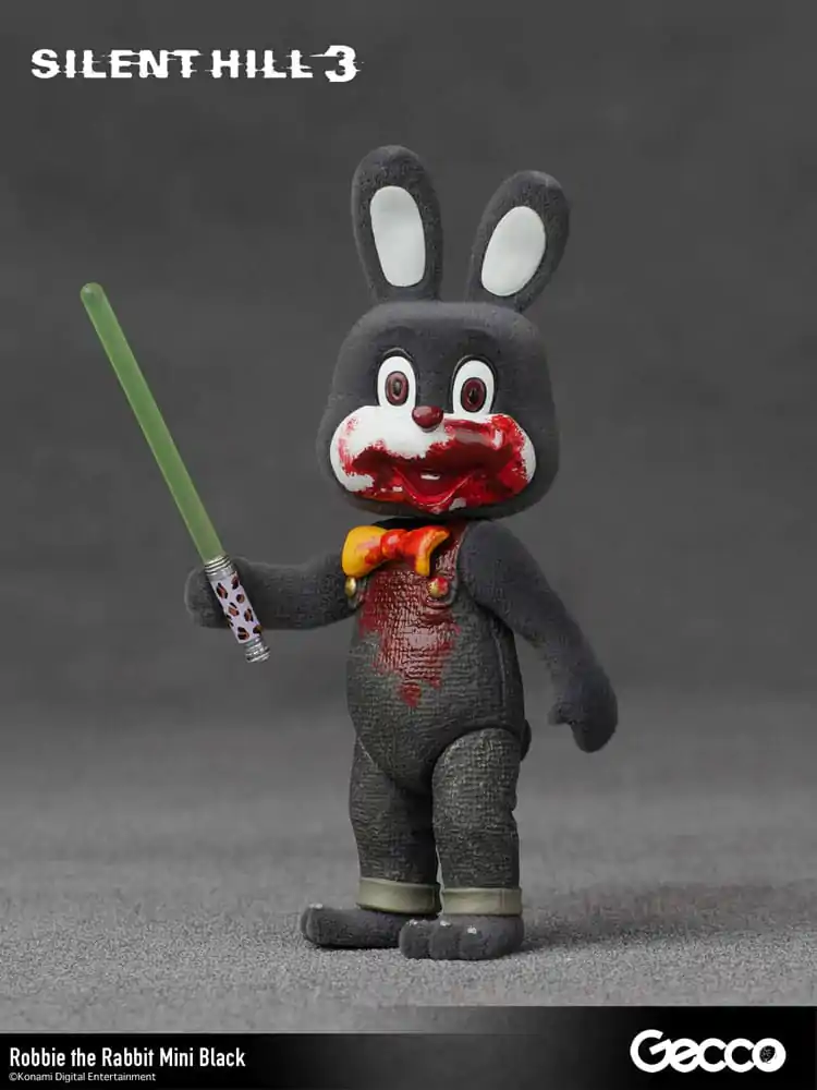 Silent Hill 3 Mini akcijska figura Robbie the Rabbit Mini Black Version 10 cm fotografija proizvoda