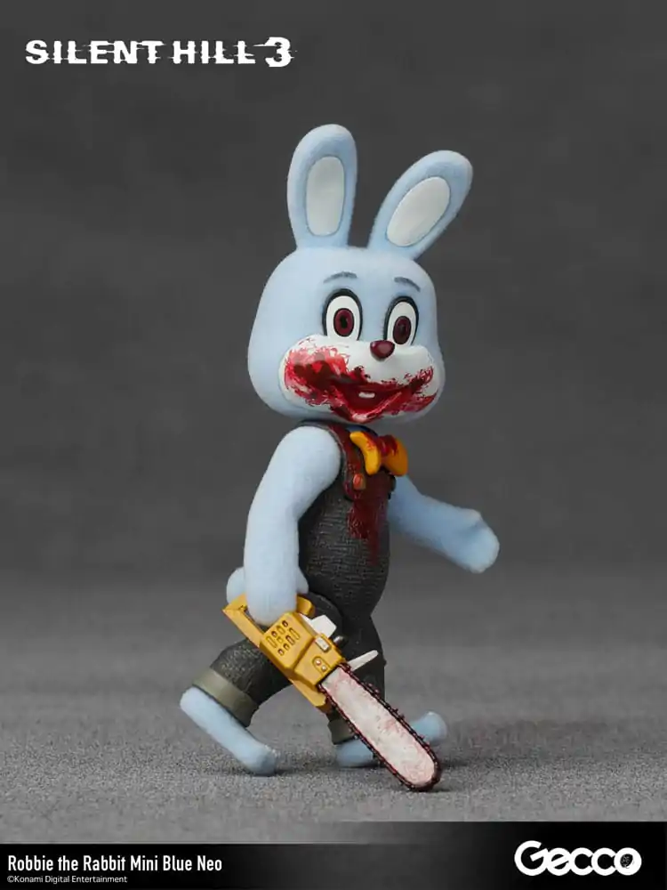 Silent Hill 3 Mini akcijska figura Robbie the Rabbit Mini plava Neo verzija 10 cm fotografija proizvoda