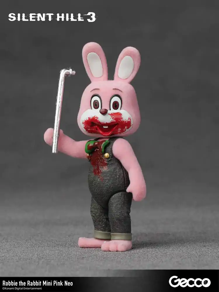 Silent Hill 3 Mini akcijska figura Robbie the Rabbit Mini Pink Neo verzija 10 cm fotografija proizvoda