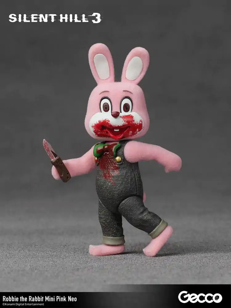 Silent Hill 3 Mini akcijska figura Robbie the Rabbit Mini Pink Neo verzija 10 cm fotografija proizvoda