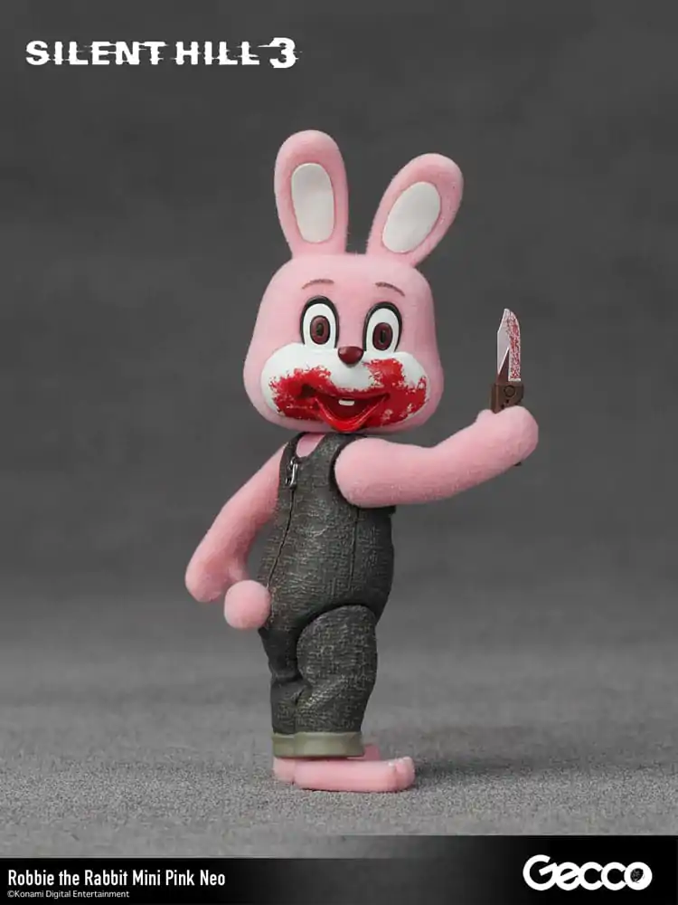 Silent Hill 3 Mini akcijska figura Robbie the Rabbit Mini Pink Neo verzija 10 cm fotografija proizvoda