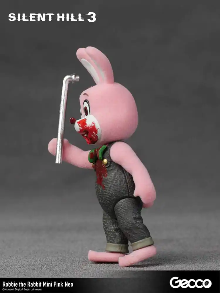 Silent Hill 3 Mini akcijska figura Robbie the Rabbit Mini Pink Neo verzija 10 cm fotografija proizvoda