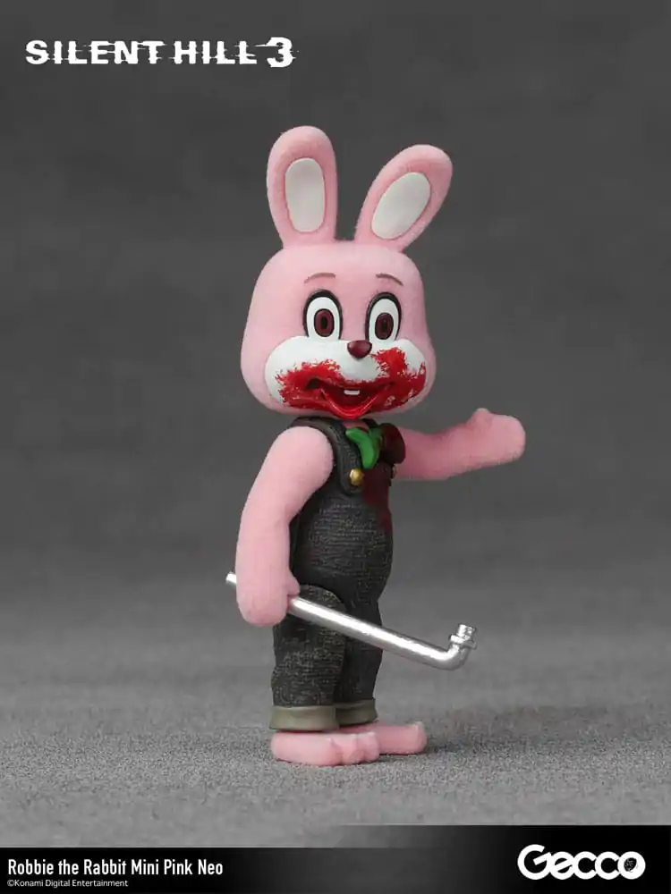 Silent Hill 3 Mini akcijska figura Robbie the Rabbit Mini Pink Neo verzija 10 cm fotografija proizvoda