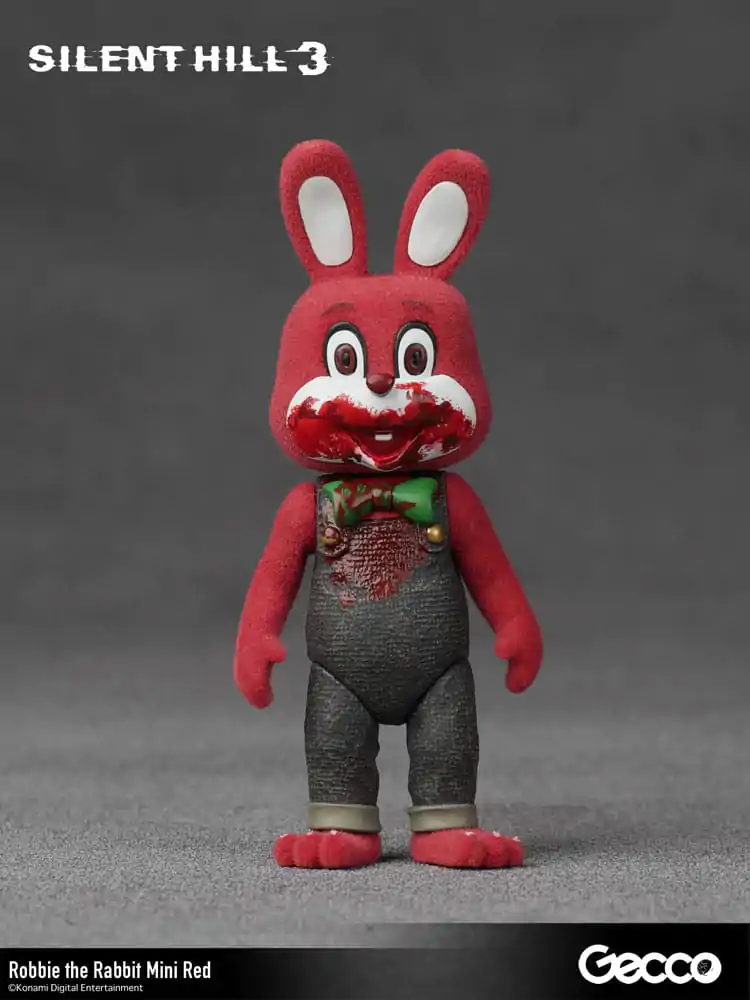 Silent Hill 3 Mini akcijska figura Robbie the Rabbit Mini Red verzija 10 cm fotografija proizvoda