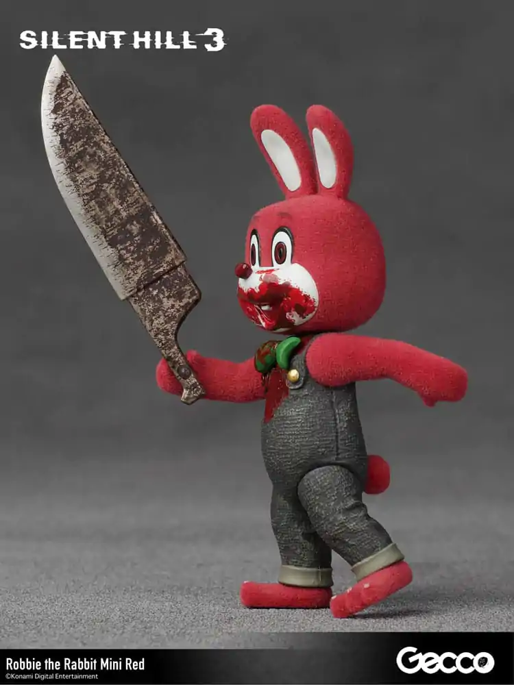 Silent Hill 3 Mini akcijska figura Robbie the Rabbit Mini Red verzija 10 cm fotografija proizvoda