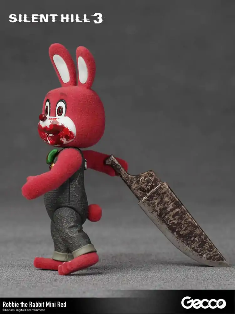 Silent Hill 3 Mini akcijska figura Robbie the Rabbit Mini Red verzija 10 cm fotografija proizvoda