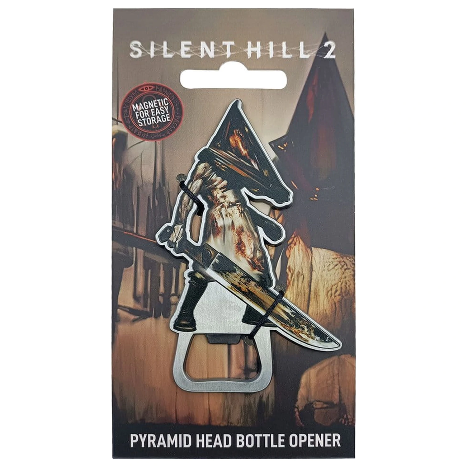 Silent Hill Otvarač za boce Pyramid Head Magnetski 6 x 9 cm fotografija proizvoda