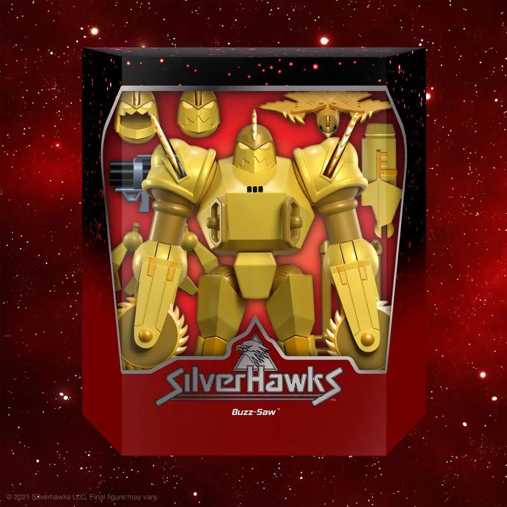 SilverHawks Ultimates akcijska figura Buzz-Saw 20 cm fotografija proizvoda