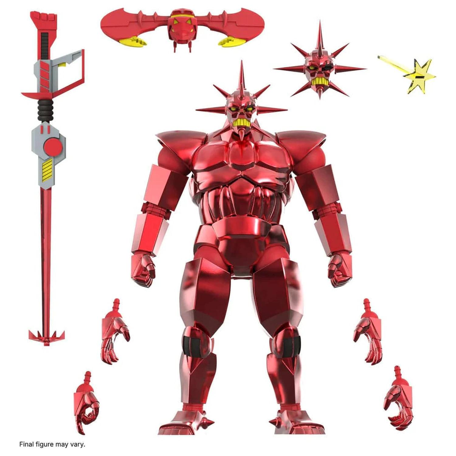 SilverHawks Ultimates akcijska figura Mon*Star Metallic Vac Metal 18 cm fotografija proizvoda
