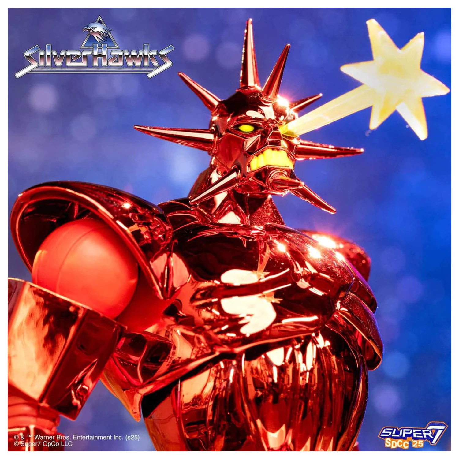SilverHawks Ultimates akcijska figura Mon*Star Metallic Vac Metal 18 cm fotografija proizvoda