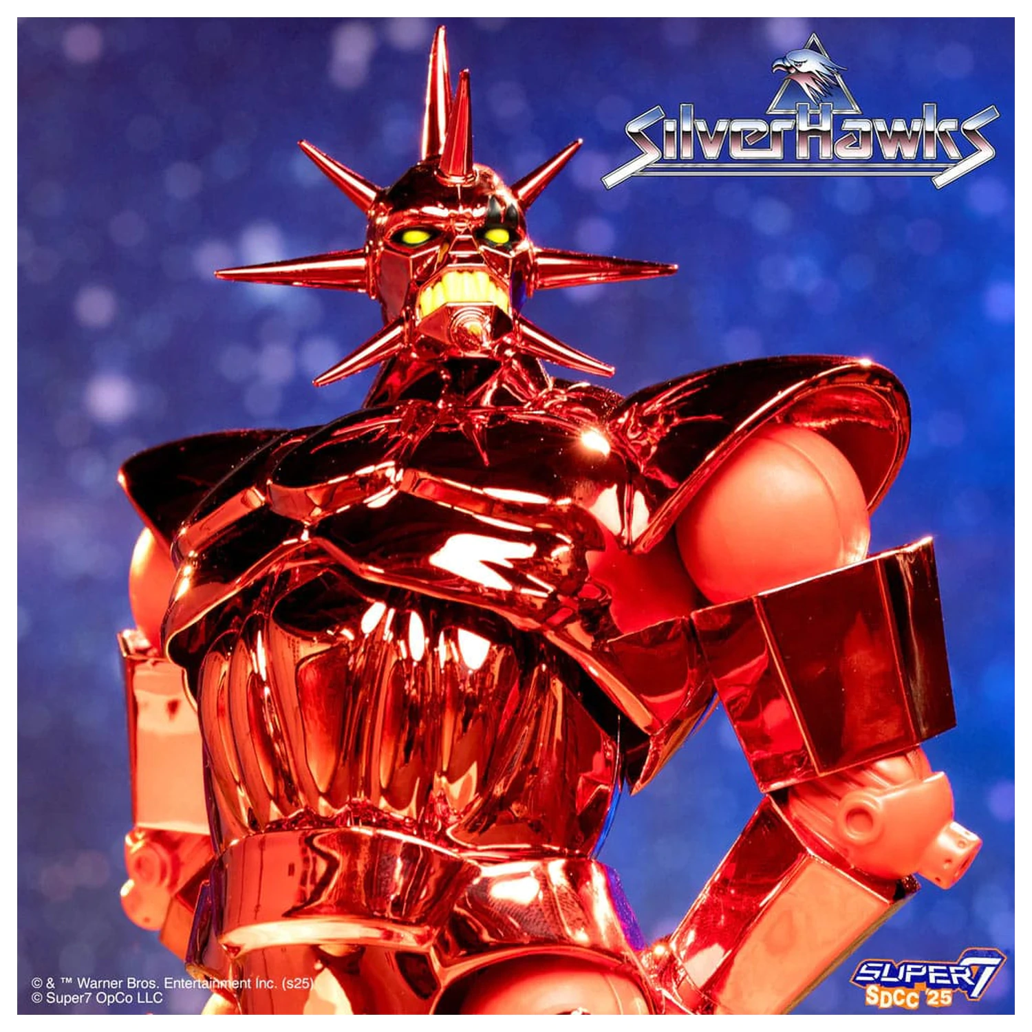 SilverHawks Ultimates akcijska figura Mon*Star Metallic Vac Metal 18 cm fotografija proizvoda