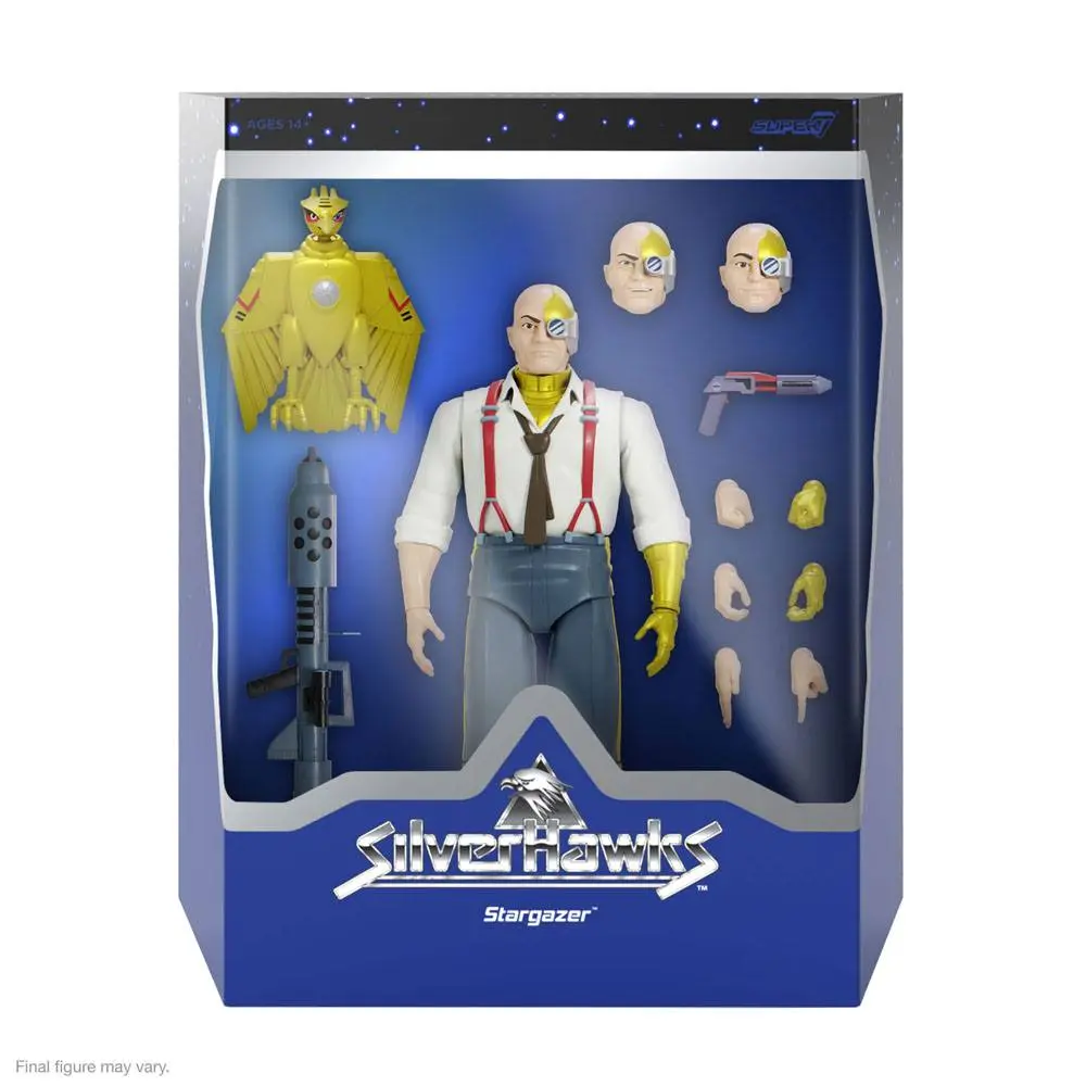 SilverHawks Ultimates akcijska figura Commander Stargazer 18 cm fotografija proizvoda