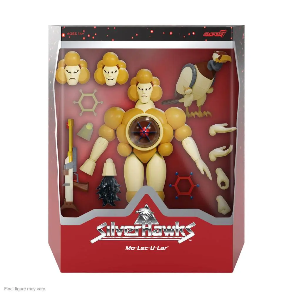 SilverHawks Ultimates akcijska figura Mo-Lec-U-Lar 18 cm fotografija proizvoda