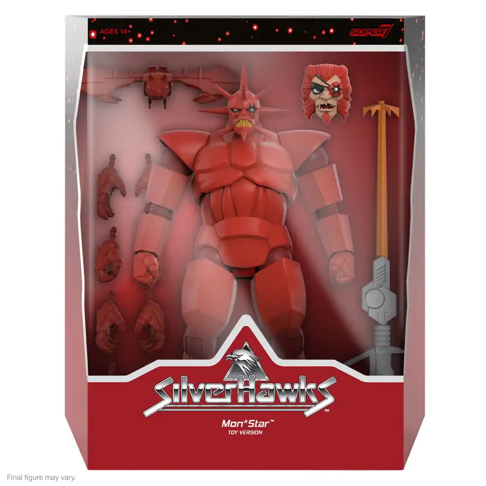 SilverHawks Ultimates akcijska figura Mon*Star (Toy Version) 18 cm fotografija proizvoda