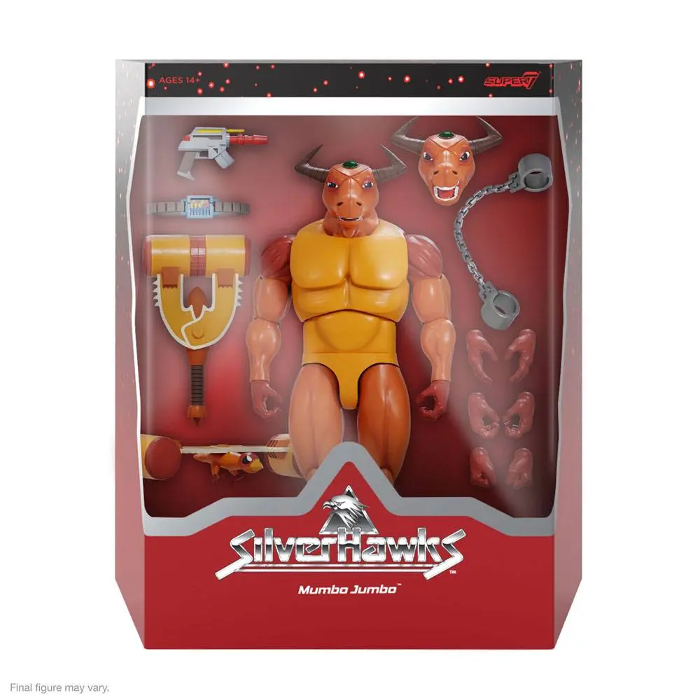 SilverHawks Ultimates akcijska figura Mumbo Jumbo 18 cm fotografija proizvoda