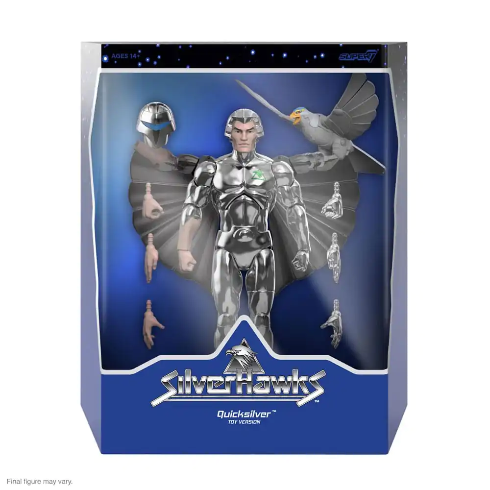 SilverHawks Ultimates akcijska figura Quicksilver (Toy Version) 18 cm fotografija proizvoda