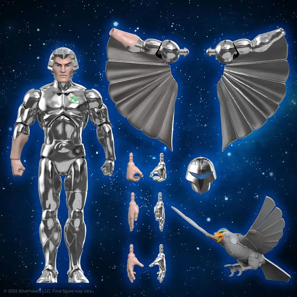 SilverHawks Ultimates akcijska figura Quicksilver (Toy Version) 18 cm fotografija proizvoda