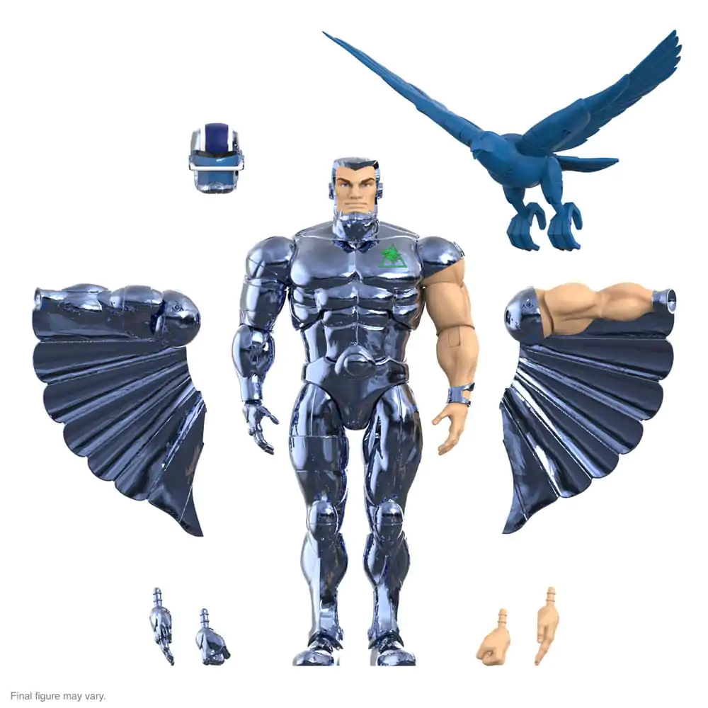 SilverHawks Ultimates akcijska figura Steelwill (Toy Version Vac Metal) 18 cm fotografija proizvoda