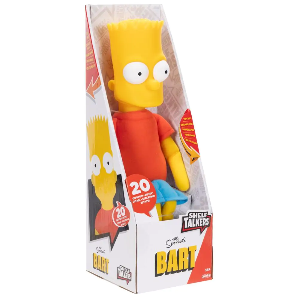 Simpsons Plišana Figura Bart 33 cm fotografija proizvoda