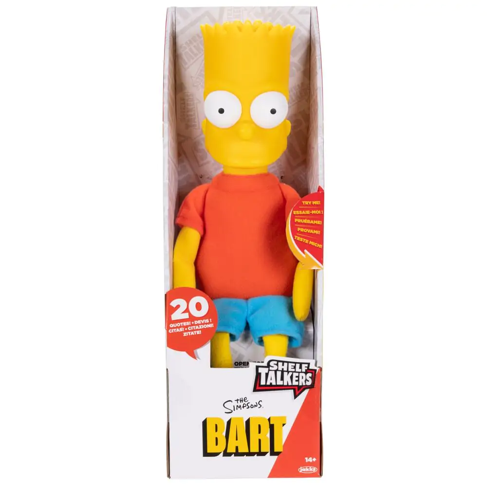 Simpsons Plišana Figura Bart 33 cm fotografija proizvoda