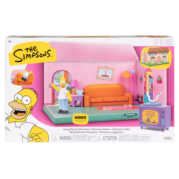 Simpsons Mini Figure Playset Dnevna Soba fotografija proizvoda