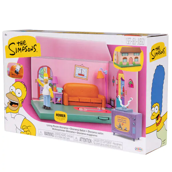 Simpsons Mini Figure Playset Dnevna Soba fotografija proizvoda