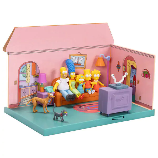 Simpsons Mini Figure Playset Dnevna Soba fotografija proizvoda