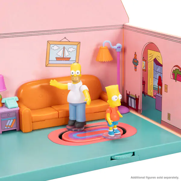 Simpsons Mini Figure Playset Dnevna Soba fotografija proizvoda