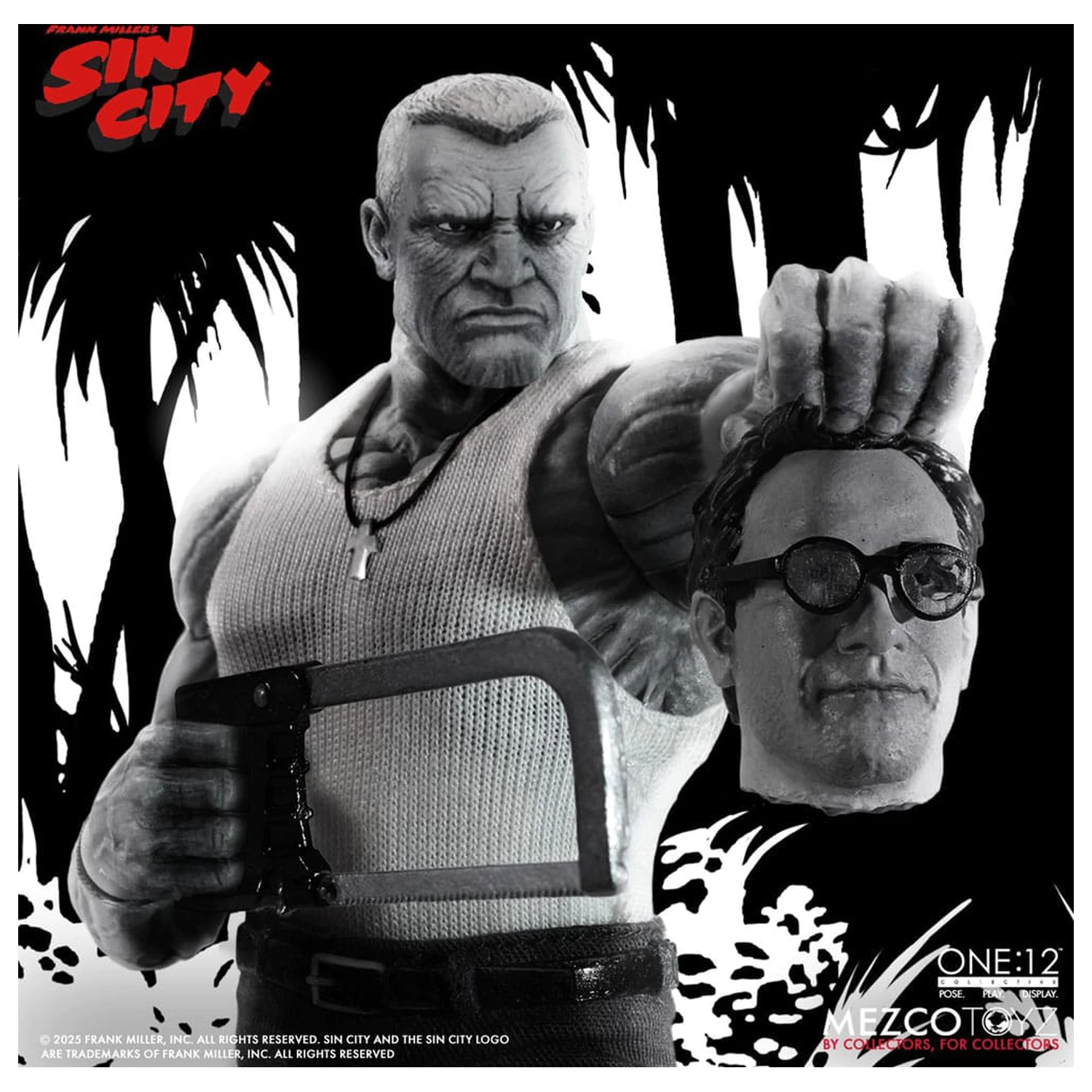 Sin City akcijska figura 1/12 Marv 17 cm fotografija proizvoda