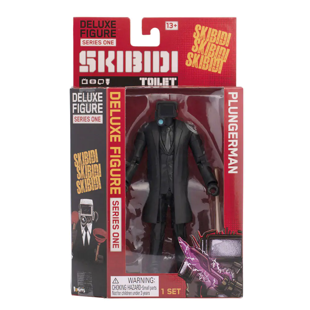 Skibidi Toilet Dark Plungerman figura 16 cm fotografija proizvoda