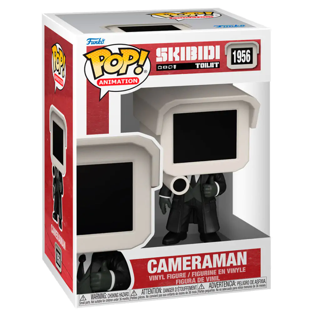 Skibidi Toilet Funko POP! Vinyl figura snimatelj 9 cm [OŠTEĆENO PAKIRANJE] fotografija proizvoda
