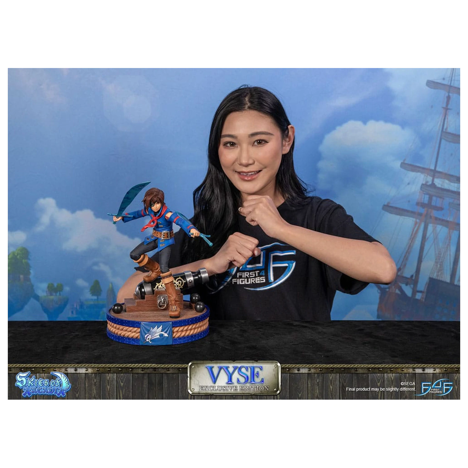 Skies of Arcadia kipić Vyse Exclusive Edition 31 cm fotografija proizvoda