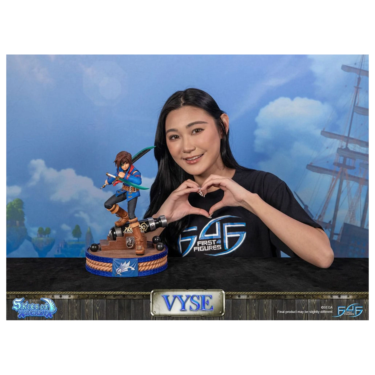 Skies of Arcadia kip Vyse Standard Edition 31 cm fotografija proizvoda
