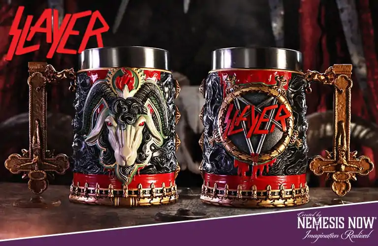 Slayer Tankard Reign In Blood 15 cmSlayer Krigla Reign In Blood 15 cm fotografija proizvoda