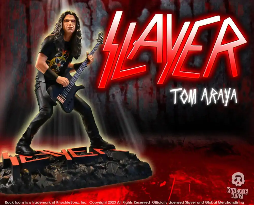 Slayer Rock Iconz Kip 1/9 Tom Araya II 22 cm fotografija proizvoda