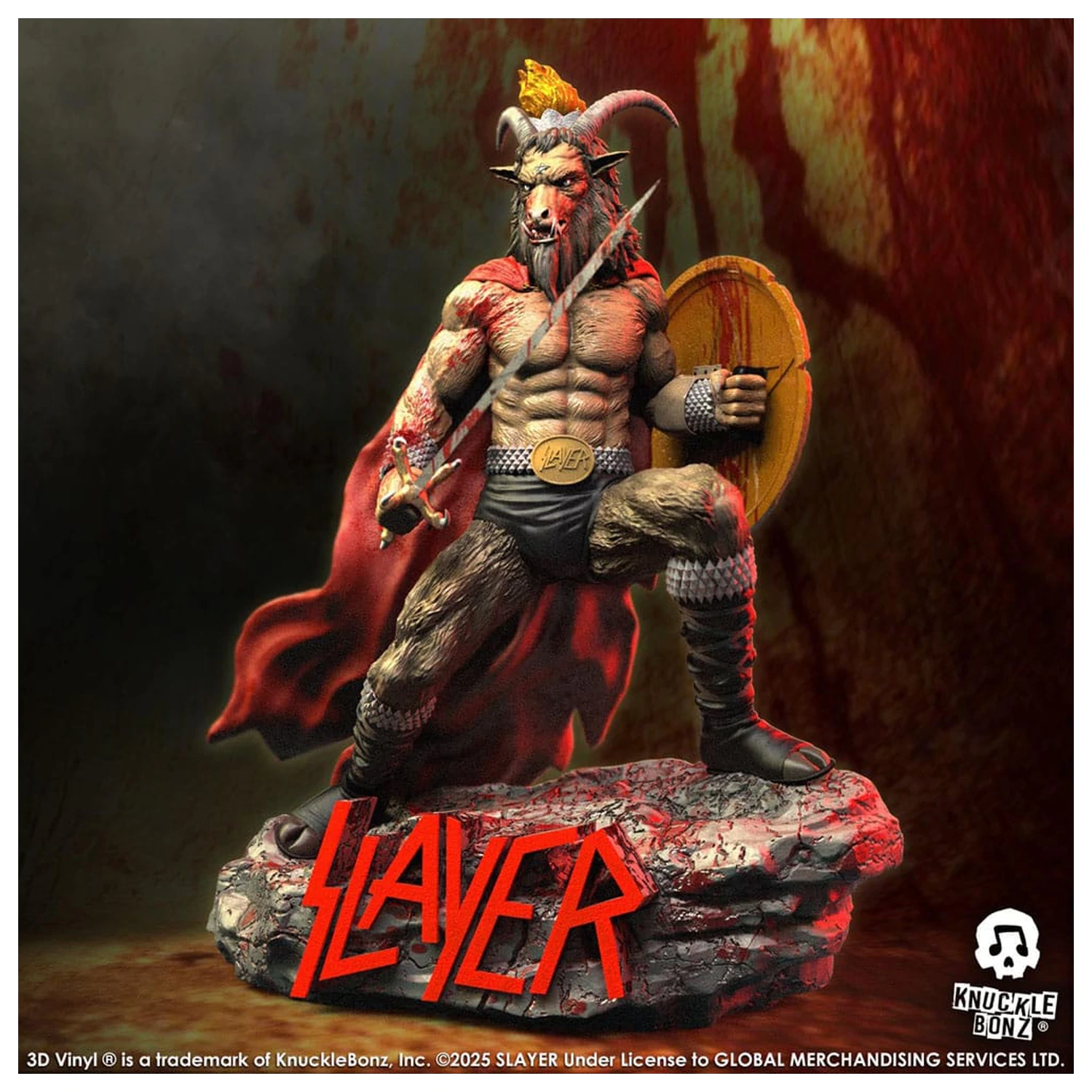 Slayer 3D Vinyl kipac Show No Mercy Minotaur 22 cm fotografija proizvoda